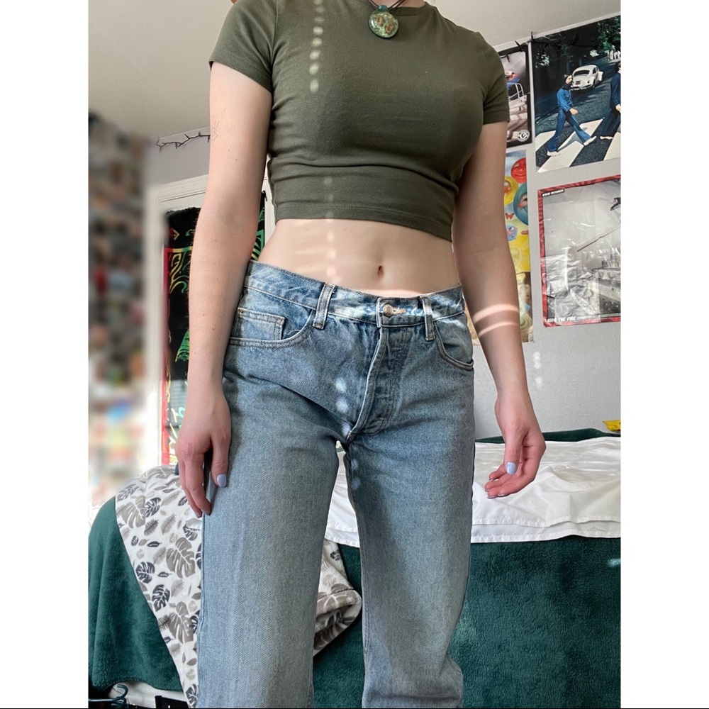 straight leg boyfriend jean J Galt